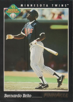 1993 Pinnacle #274 Bernardo Brito Front