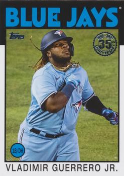 2021 Topps - 1986 Topps Baseball 35th Anniversary (Series One) #86B-35 Vladimir Guerrero Jr. Front