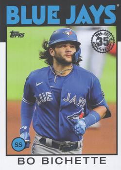 2021 Topps - 1986 Topps Baseball 35th Anniversary (Series One) #86B-55 Bo Bichette Front