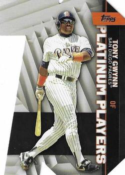 2021 Topps - Platinum Players Die Cut Black #PDC-34 Tony Gwynn Front