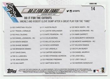 2021 Topps - Rainbow Foil #14 Do It for the Fans! Back