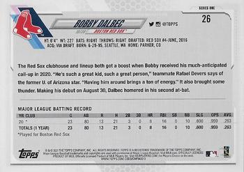 2021 Topps - Rainbow Foil #26 Bobby Dalbec Back