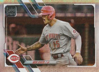 2021 Topps - Rainbow Foil #55 Nick Senzel Front