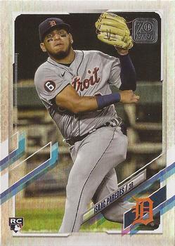 2021 Topps - Rainbow Foil #65 Isaac Paredes Front