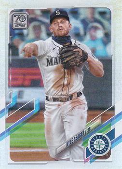 2021 Topps - Rainbow Foil #204 Kyle Seager Front