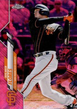 2020 Topps Chrome Update - Pink Wave #U-38 Wilmer Flores Front