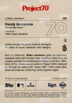 2021-22 Topps Project70 #264 Randy Arozarena Back