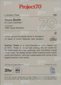 2021-22 Topps Project70 #599 Ozzie Smith Back