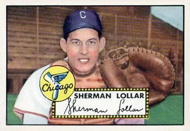 1952 Topps #117 Sherm Lollar Front