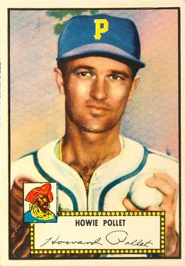 1952 Topps #63 Howie Pollet Front