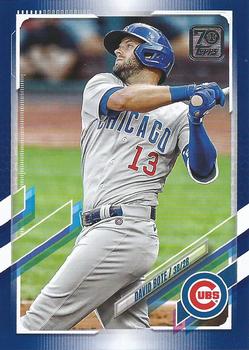 2021 Topps - Royal Blue #4 David Bote Front