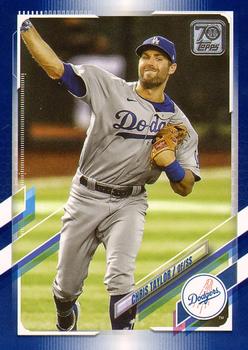 2021 Topps - Royal Blue #64 Chris Taylor Front