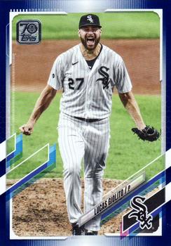 2021 Topps - Royal Blue #89 Lucas Giolito Front
