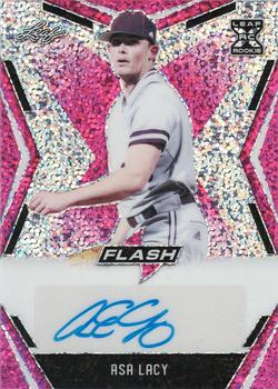 2020 Leaf Flash - Base Autographs Pink #BA-AL1 Asa Lacy Front