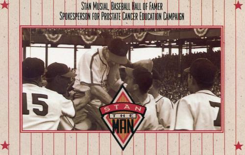 1992 Prostate Cancer Education Campaign #NNO Stan Musial Front