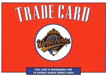 1996 Collector's Choice - Postseason Highlights Redemptions #NNO Trade Card World Series Front