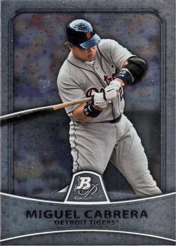 2010 Bowman Platinum #4 Miguel Cabrera  Front