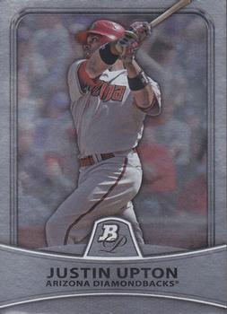 2010 Bowman Platinum #8 Justin Upton  Front