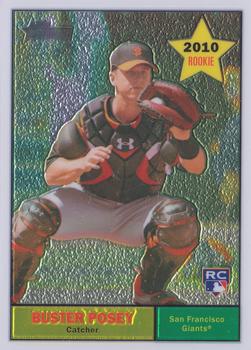 2010 Topps Heritage - Chrome #C33 Buster Posey Front