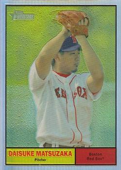 2010 Topps Heritage - Chrome #C56 Daisuke Matsuzaka Front