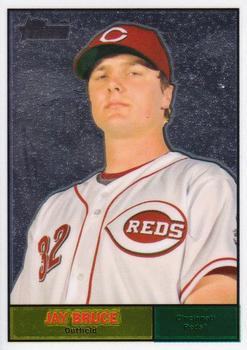 2010 Topps Heritage - Chrome #C105 Jay Bruce Front