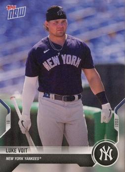 2021 Topps Now Road to Opening Day New York Yankees #OD-38 Luke Voit Front