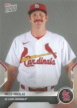 2021 Topps Now Road to Opening Day St. Louis Cardinals #OD-371 Miles Mikolas Front