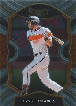 2021 Panini Select #12 Evan Longoria Front