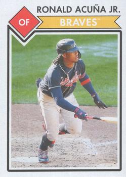 2020-21 Topps 582 Montgomery Club Set 1 #18 Ronald Acuna Jr. Front