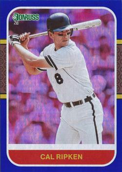 2021 Donruss - Holo Blue #234 Cal Ripken Front