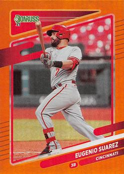 2021 Donruss - Holo Orange #194 Eugenio Suarez Front