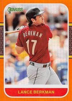 2021 Donruss - Holo Orange #223a Lance Berkman Front