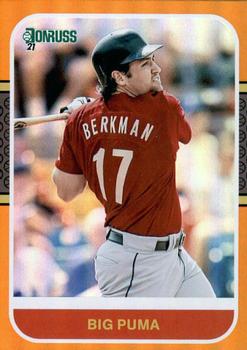 2021 Donruss - Holo Orange #223 Lance Berkman Front