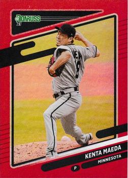 2021 Donruss - Holo Red #176 Kenta Maeda Front