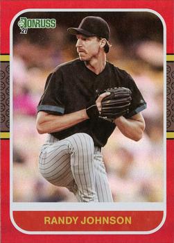 2021 Donruss - Holo Red #218 Randy Johnson Front