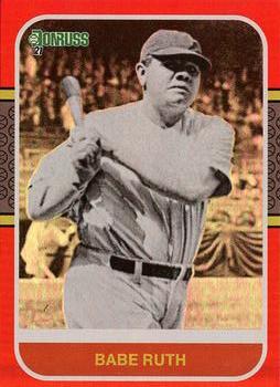 2021 Donruss - Holo Red #228 Babe Ruth Front