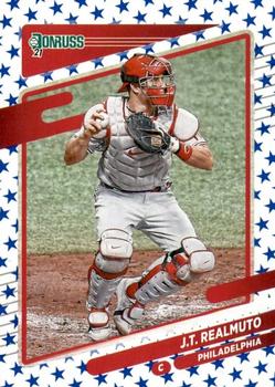 2021 Donruss - Independence Day #152 J.T. Realmuto Front