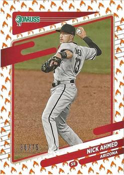 2021 Donruss - On Fire #117 Nick Ahmed Front