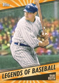 2021 Topps Opening Day - Legends of Baseball #LOB-1 Babe Ruth Front