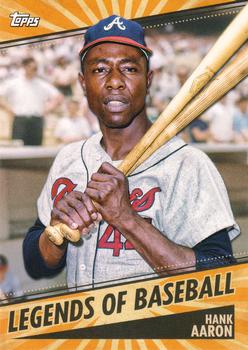2021 Topps Opening Day - Legends of Baseball #LOB-7 Hank Aaron Front