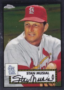 2021 Topps Chrome Platinum Anniversary #601 Stan Musial Front