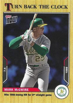 2021 Topps Now Turn Back the Clock #95 Mark McGwire Front