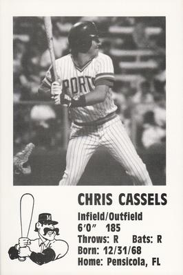 1990 Stockton Ports #NNO Chris Cassels Front