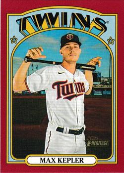 2021 Topps Heritage - Red #119 Max Kepler Front