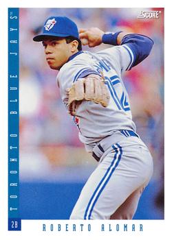 1993 Score #14 Roberto Alomar Front