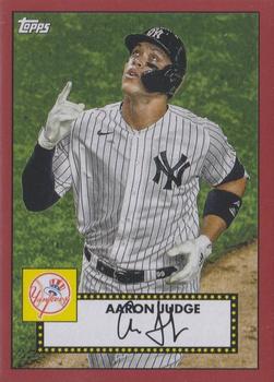 2021 Topps - 1952 Topps Redux Red #T52-1 Aaron Judge Front