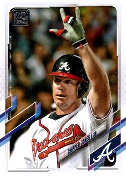 2021 Topps Update #US313 Chipper Jones Front