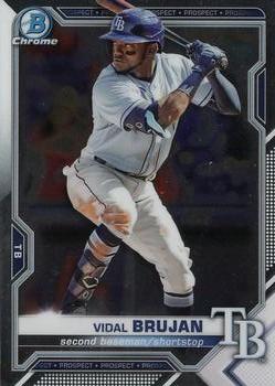 2021 Bowman - Chrome Prospects #BCP-19 Vidal Brujan Front