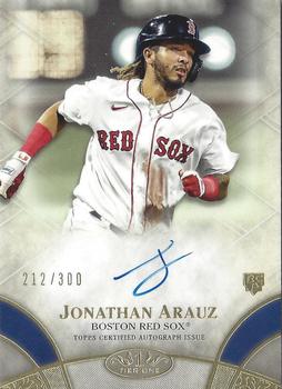 2021 Topps Tier One - Break Out Autographs #BOA-JOA Jonathan Arauz Front