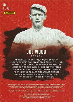 2021 Panini Diamond Kings - Legacy Lithographs #LL-16 Joe Wood Back